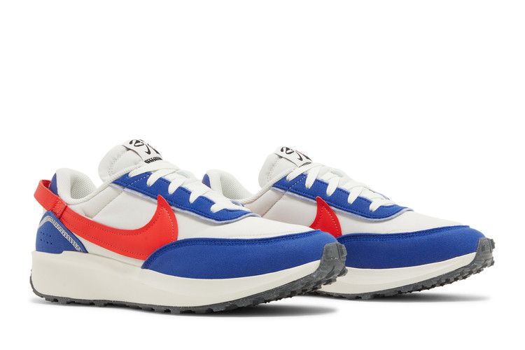 Nike Waffle Debut Swoosh 'Old Royal Habanero Red' — Phantom/Old Royal/Smoke Grey/Habanero Red (9)