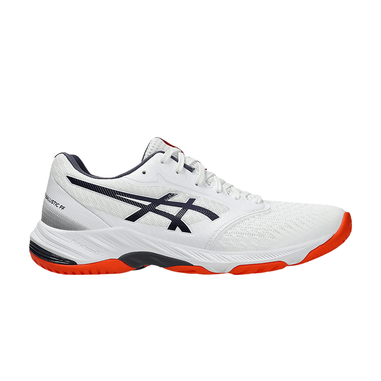 Asics Netburner Ballistic FF 3 'White Indigo Fog' — White/Indigo Fog