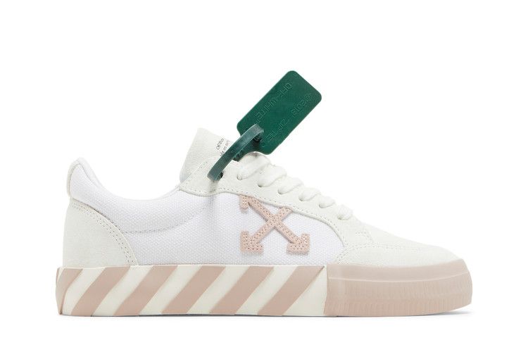 Off-White Wmns Vulc Sneaker 'White Light Pink' — White/Light Pink