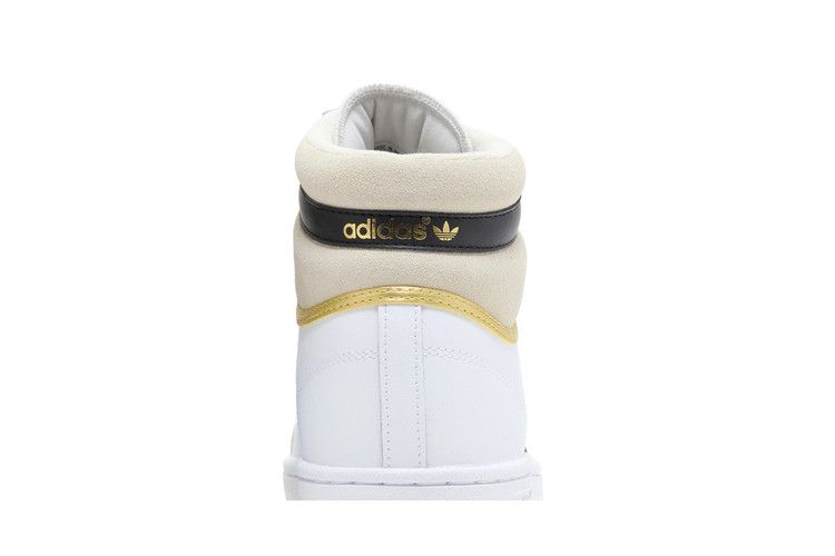 adidas Top Ten High 'White Black Gold' — Footwear White/Core Black/Cloud White