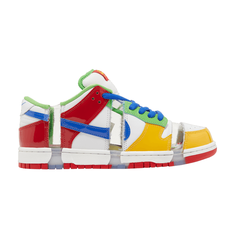 Nike Dunk Low SB 'Sandy Bodecker' — White/Hyper Royal/Mean Green