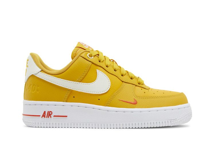 Nike Wmns Air Force 1 07 SE '40th Anniversary - Yellow Ochre' — Yellow Ochre/Sail/White (2)