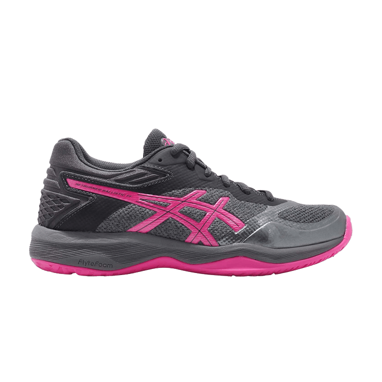 Asics Wmns Netburner Ballistic 'Fuchsia Purple' — Steel Grey/Fuchsia Purple