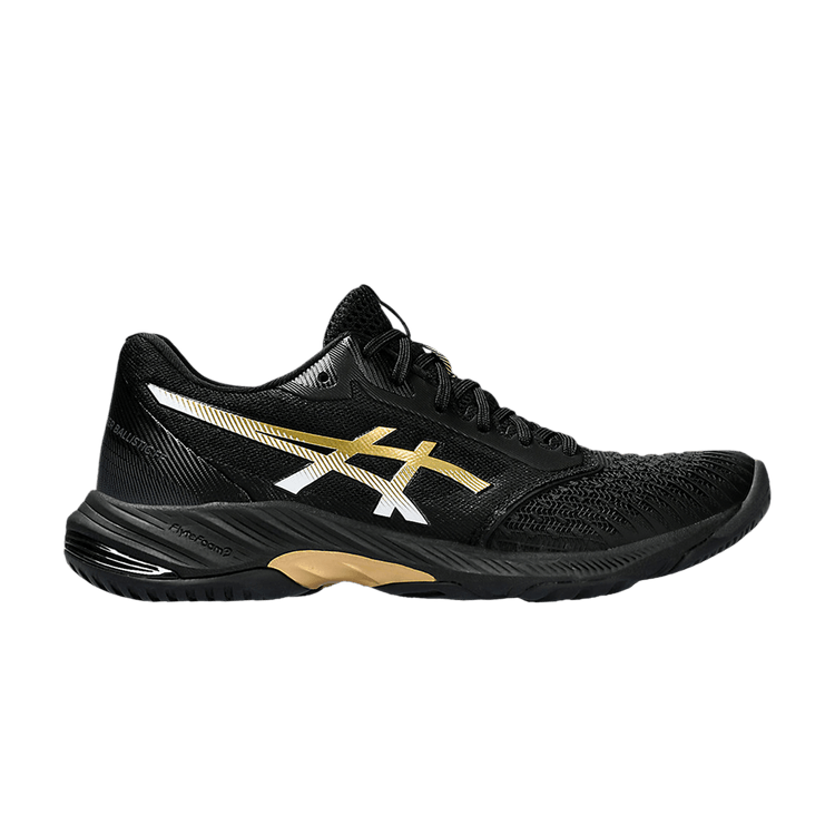 Asics Wmns Netburner Ballistic FF 3 'Black Pure Gold' — Black/Pure Gold