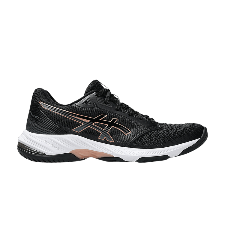 Asics Wmns Netburner Ballistic FF 3 'Black Rose Gold' — Black/Rose Gold