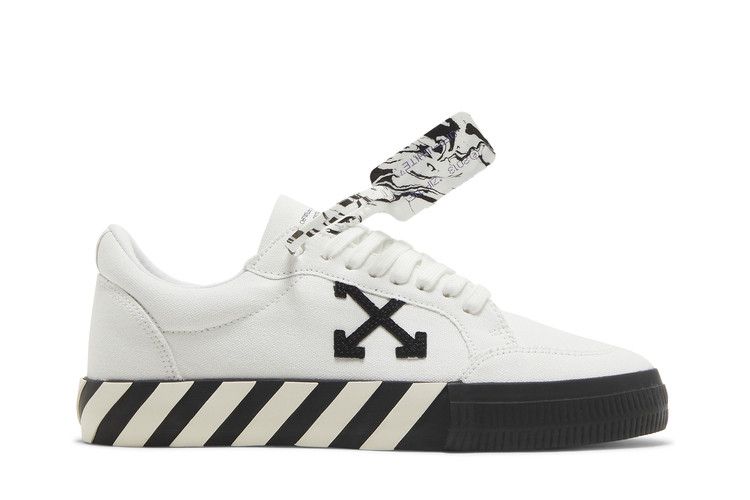 Off-White Vulc Sneaker 'White Black' — White/Black
