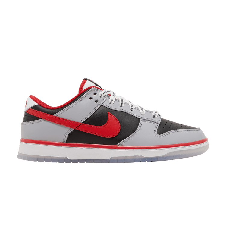 Clark Atlanta University x Nike Dunk Low 'Panthers' — Black/Team Scarlet/Classic Charcoal