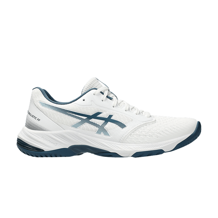 Asics Netburner Ballistic FF 3 'White Vintage Indigo' — White/Vintage Indigo