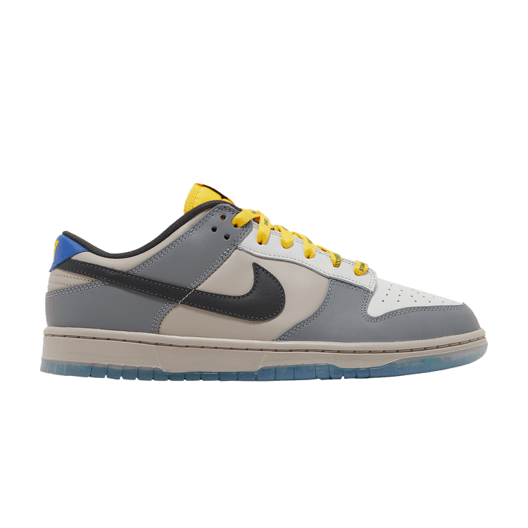 North Carolina A&amp;T State x Nike Dunk Low 'Aggies' — Cool Grey/Yellow/Blue/Black/Sail