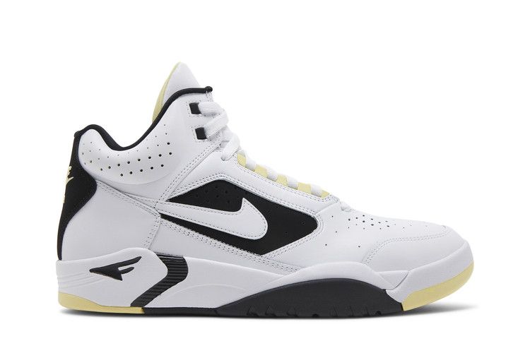 Nike Air Flight Lite Mid 'White Black Lemon' — White/White/Lemon/Black (2)