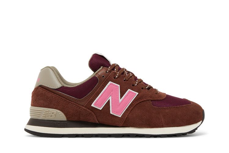 New Balance 574 'Brown Pink' — Brown/Pink