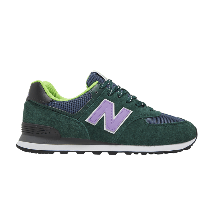 New Balance 574 'Green Purple' — Green/Purple