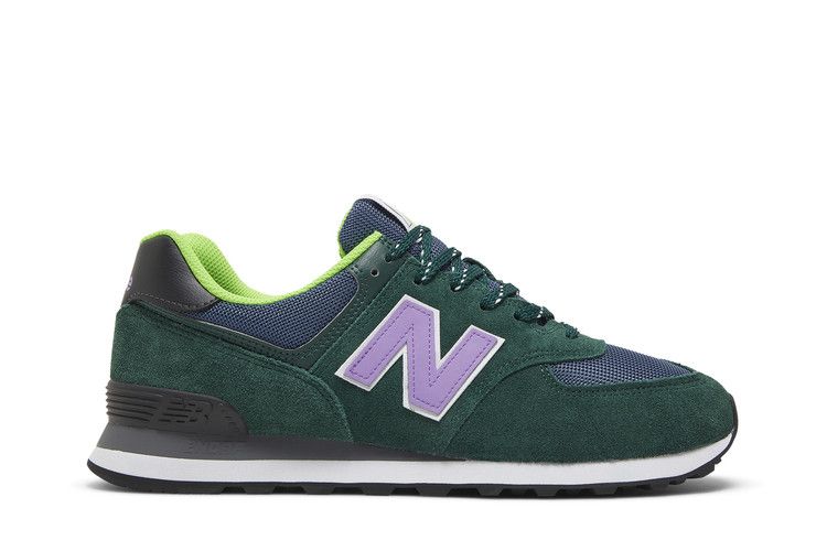 New Balance 574 'Green Purple' — Green/Purple
