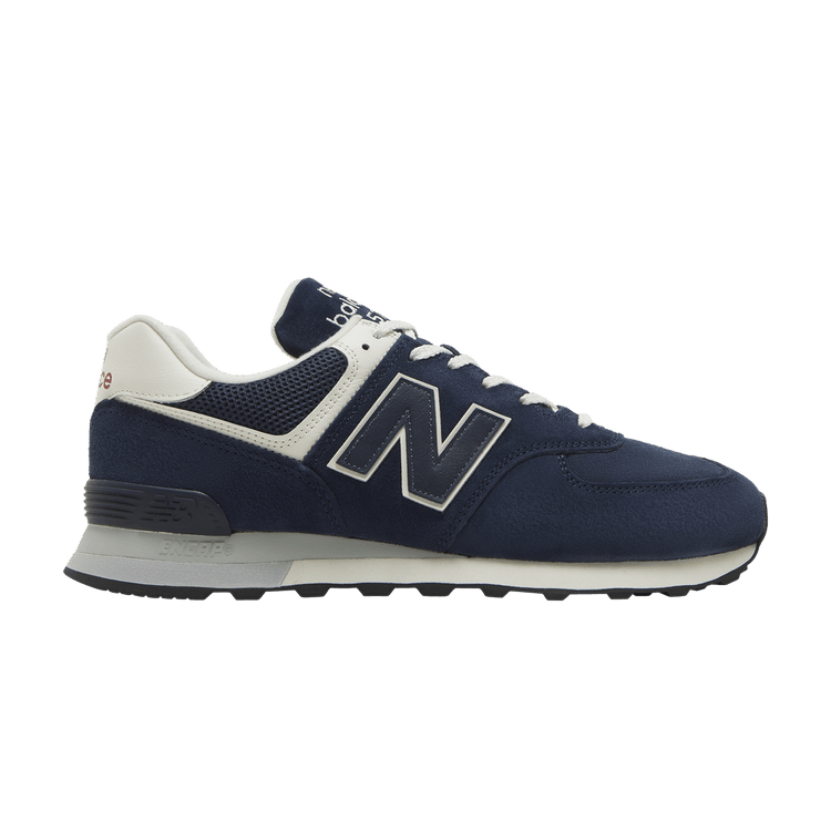 New Balance 574 'Navy White' — Navy/White