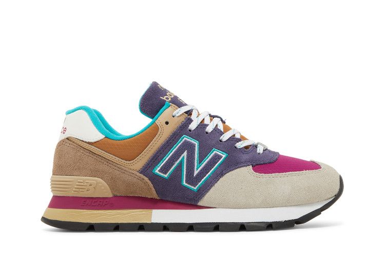 New Balance 574 Rugged 'Navy Brown' — Navy/Brown