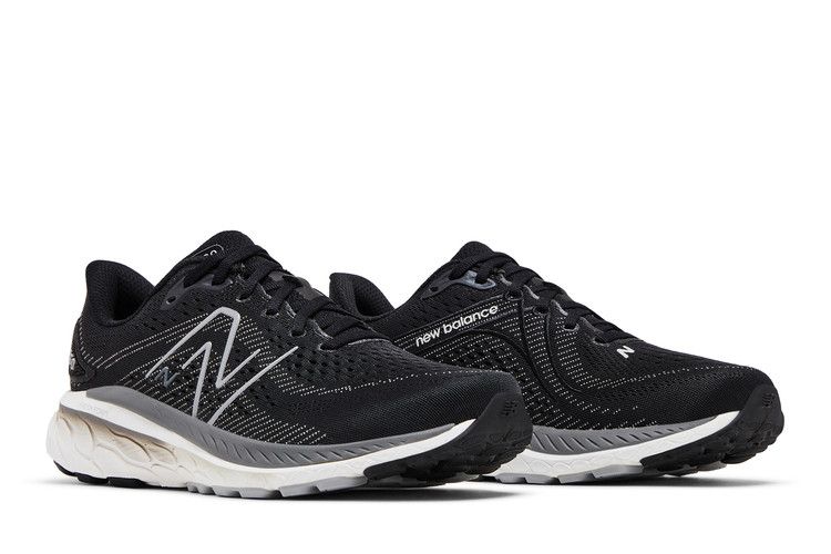 New Balance Wmns Fresh Foam X 860v13 2E Wide 'Black White' — Black/White/Castlerock