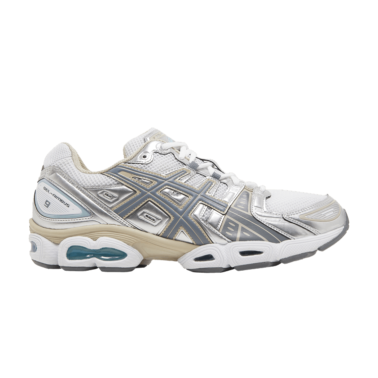 ASICS Gel Nimbus 9 'White Steel Grey' — White/Steel Grey