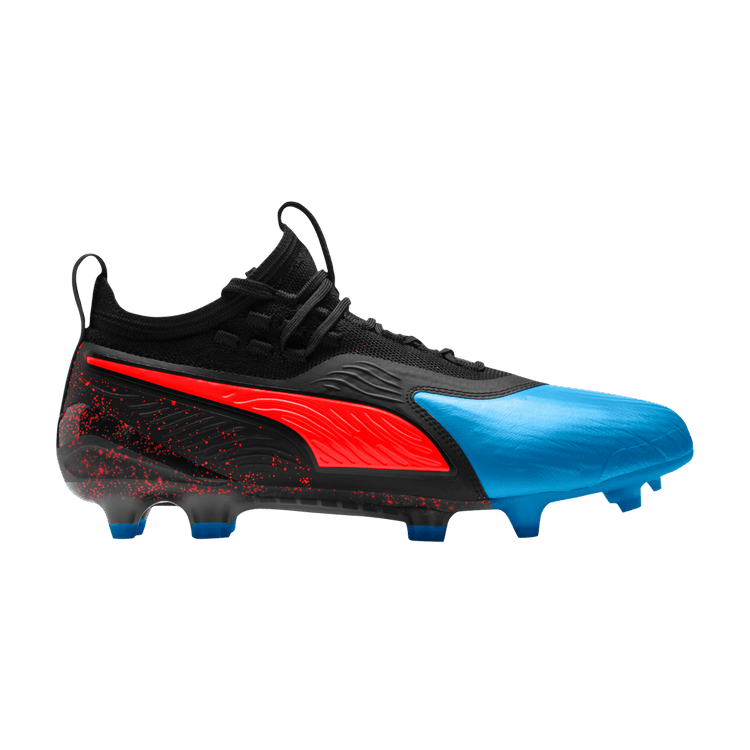 Puma One 19.1 FG AG 'Blue Red Blast' — Blue/Red Blast/Black