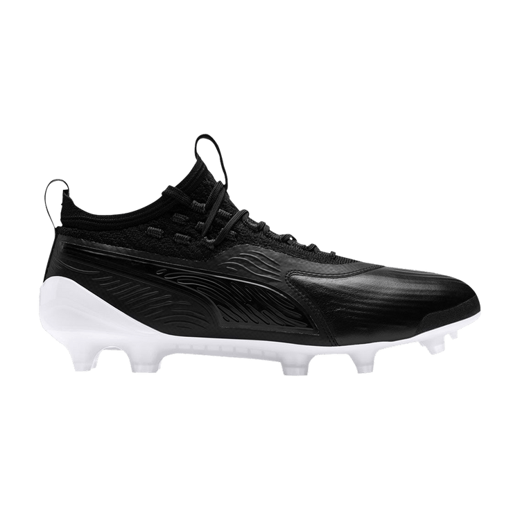 Puma One 19.1 FG AG 'Black' — Black/Black/White