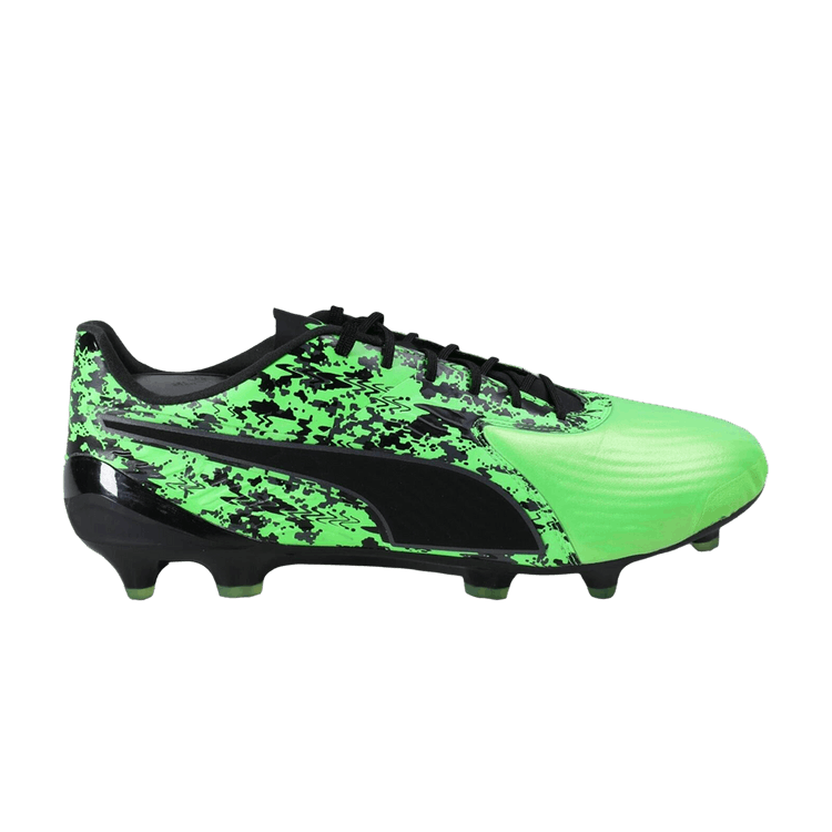 Puma One 19.1 FG AG 'Green Black' — Green/Black