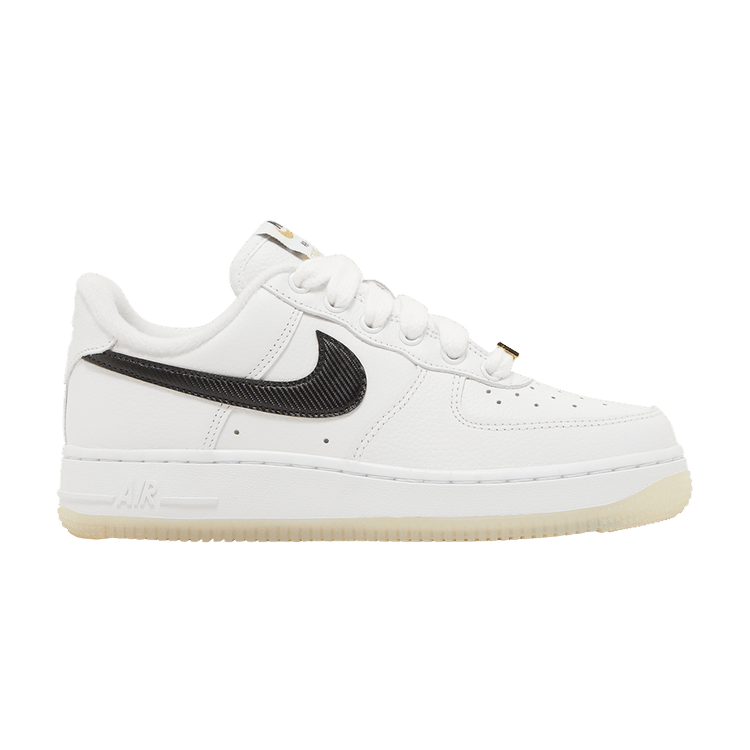 Nike Wmns Air Force 1 '07 'Bronx Origins' — White/Black/Metallic Gold