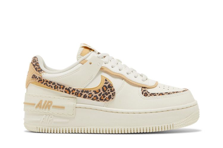 Nike Wmns Air Force 1 Shadow 'Leopard' — Sail/Sesame/Black/Multi-Color (2)
