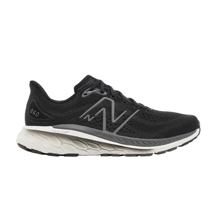 New Balance Fresh Foam X 860v13 2E Wide 'Black Magnet' — Black/White/Magnet