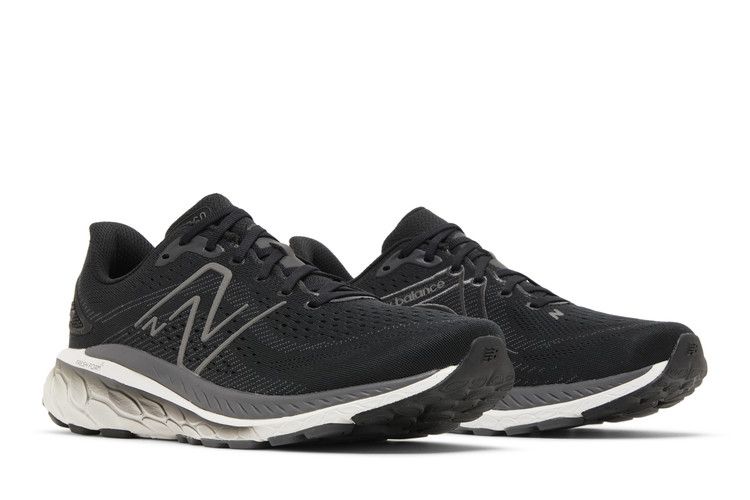 New Balance Fresh Foam X 860v13 2E Wide 'Black Magnet' — Black/White/Magnet