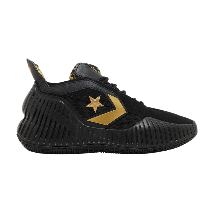 Converse All Star BB Prototype CX Mid 'Black Gold Baroque' — Black/Gold/Black
