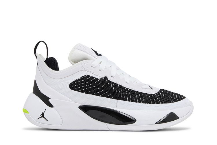 Air Jordan Luka 1 GS 'Reverse Orca' — White/Black/Volt