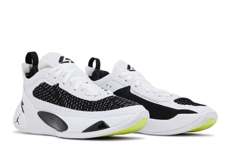 Air Jordan Luka 1 GS 'Reverse Orca' — White/Black/Volt