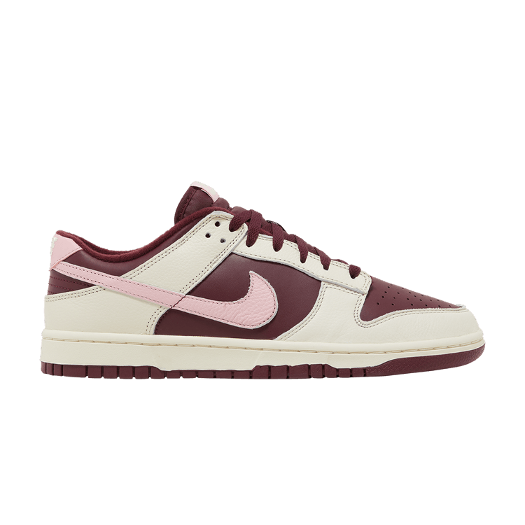 Nike Dunk Low Premium 'Valentine's Day' — Pale Ivory/Medium Soft Pink/Night Maroon
