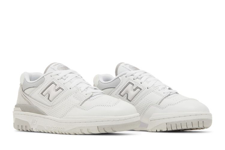 New Balance Wmns 550 'White Rain Cloud' — White/Rain Cloud/Light Aluminum