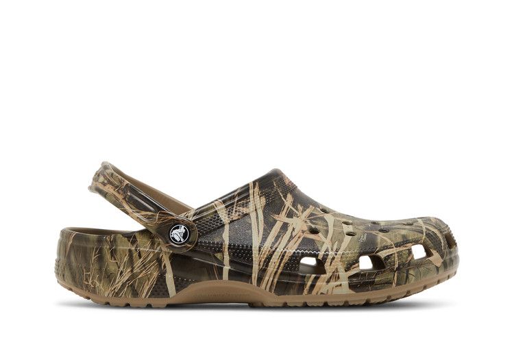 Realtree x Crocs Classic Clog V2 'Max-4 HD Camouflage' — Khaki