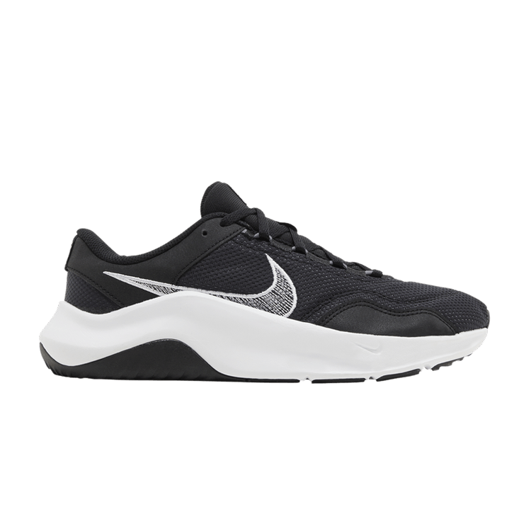 Nike Wmns Legend Essential 3 Next Nature 'Black White' — Black/Iron Grey/White