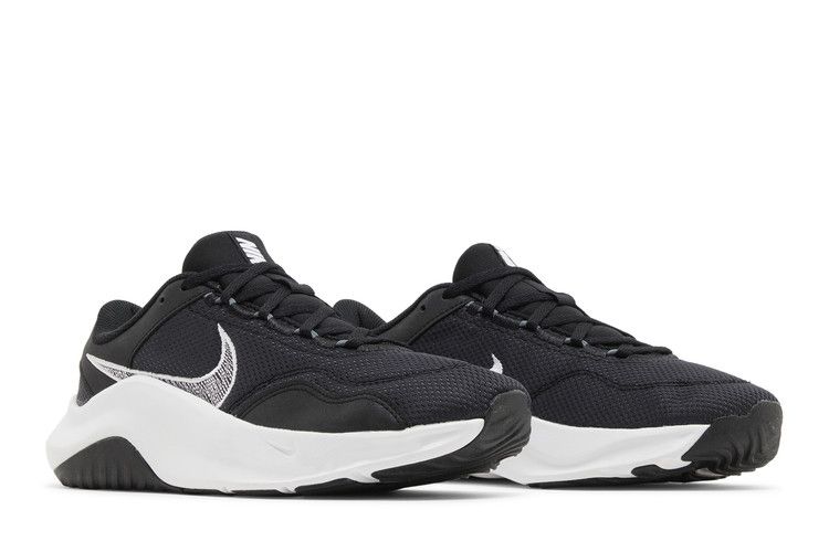 Nike Wmns Legend Essential 3 Next Nature 'Black White' — Black/Iron Grey/White
