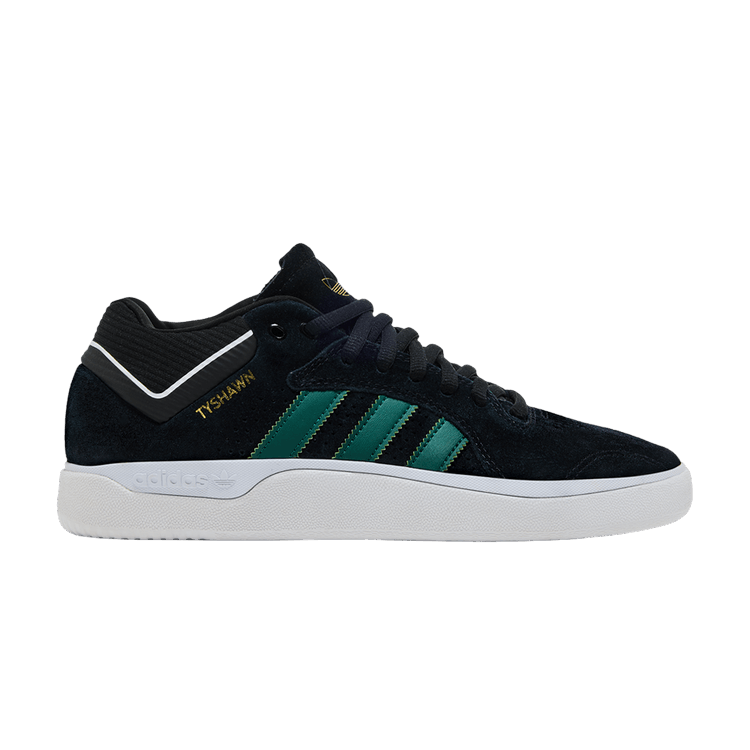 adidas Tyshawn 'Black Collegiate Green' — Core Black/Collegiate Green/Cloud White