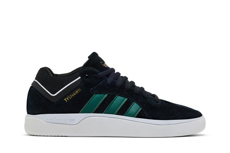 adidas Tyshawn 'Black Collegiate Green' — Core Black/Collegiate Green/Cloud White