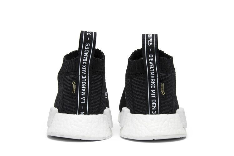Adidas NMD_CS1 Primeknit Gore-Tex 'Black' — Core Black/Core Black/Footwear White