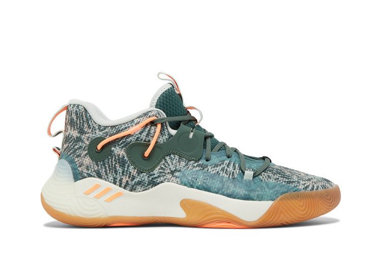 adidas Harden Stepback 3 'Tie-Dye - Green Oxide' — Green Oxide/Beam Orange/Off White