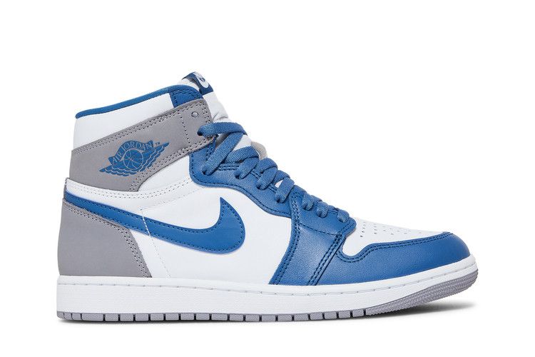 Air Jordan 1 Retro High OG 'True Blue' — True Blue/White/Cement Grey