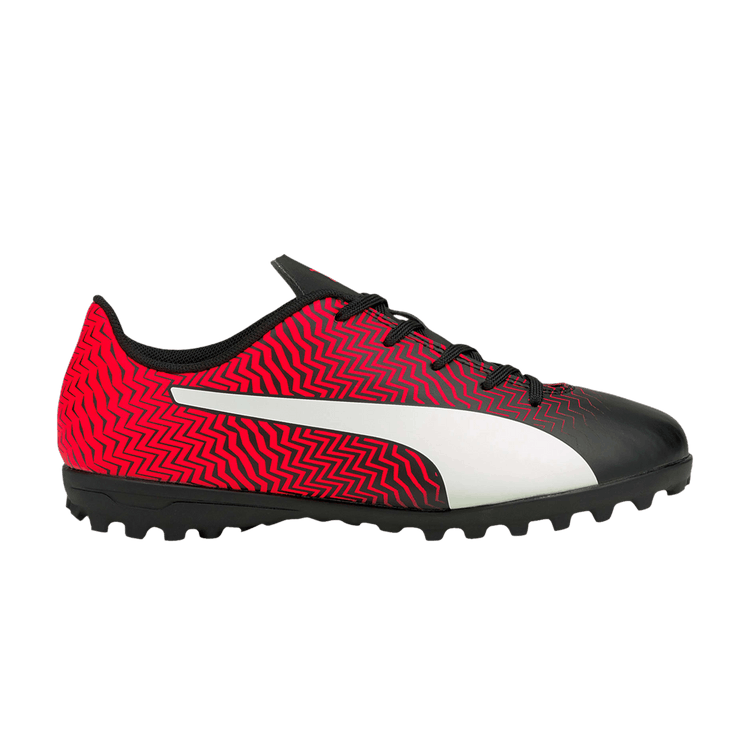 Puma Rapido 2 TT Jr 'Black Red Blast' — Black/White/Red Blast