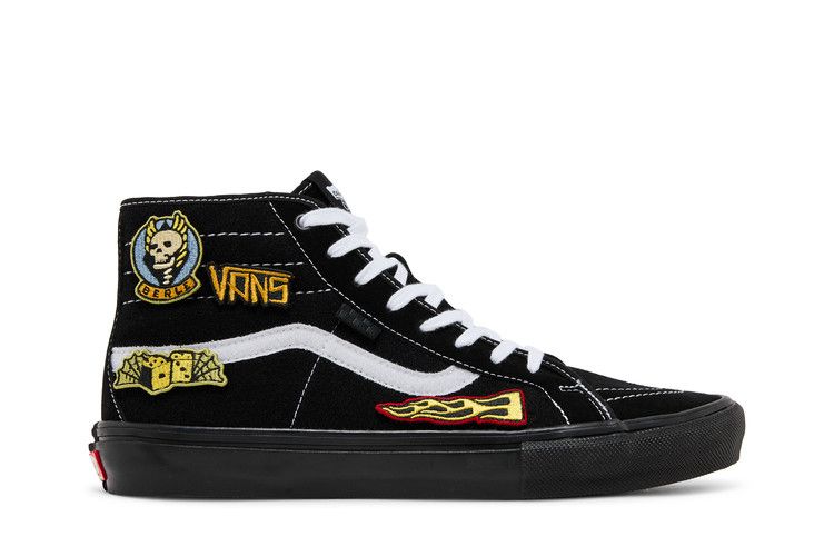 Elijah Berle x Vans Skate Sk8-Hi Decon 'Black' — Black/Black