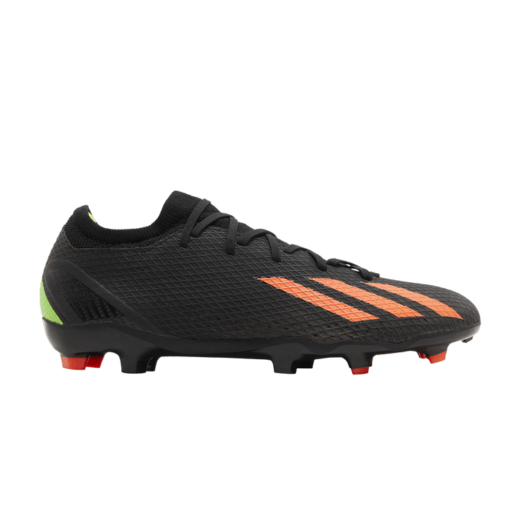 Adidas X Speedportal.3 FG 'Black Solar Red' — Core Black/Solar Red/Team Solar Green