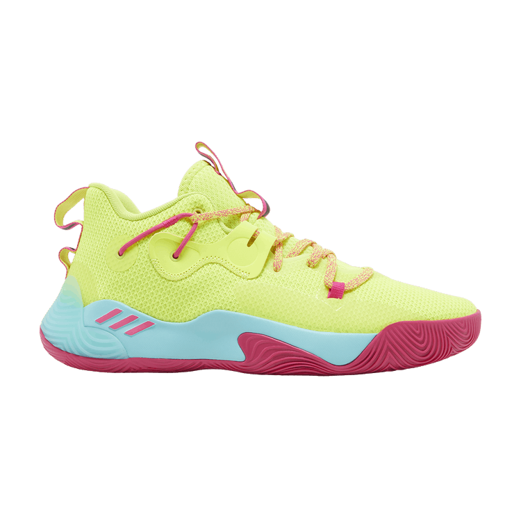 adidas Harden Stepback 3 'Solar Yellow Shock Pink' — Team Solar Yellow/Team Shock Pink/Core Black