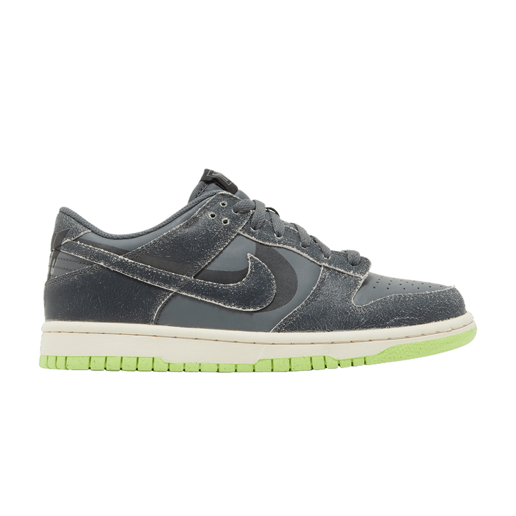 Nike Dunk Low SE GS 'Halloween - Cauldron' — Iron Grey/Phantom/Scream Green/Ghost Green