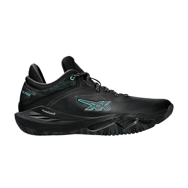 Asics Nova Surge Low 'Black Sea Glass' — Black/Sea Glass