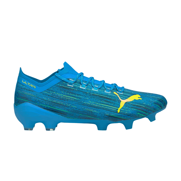 Puma Ultra 1.2 FG/AG 'Speed of Light' — Energy Blue/Yellow Alert