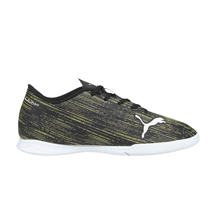 Puma Ultra 4.2 IT Jr 'Black Yellow Alert' — Black/White/Yellow Alert