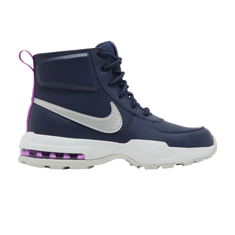 Nike Air Max Goaterra 2.0 GS 'Midnight Navy Vivid Purple' — Midnight Navy/Pure Platinum/Vivid Purple/Metallic Silver